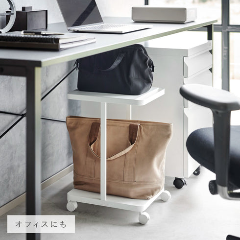 ランドセル収納ラック キャスター付き 2段 タワー.|s8